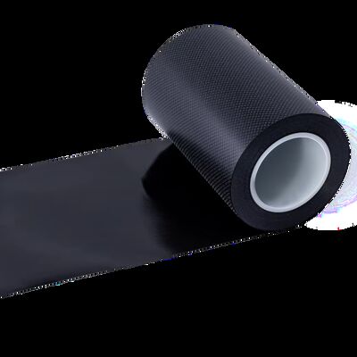 Hochfeste kreuzlaminierte PE-Folie 60F Blasformen Schneiden für modifizierte Bitumen selbstklebende flache Dachabdichtungsbahn