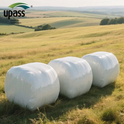 750mm 5-lagige LLDPE-Blasfolien-Silagefolienrolle mit Schneideservice für landwirtschaftliche Kunststoffballenwickel
