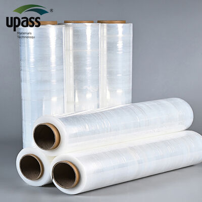 Food Grade Waterproof Soft Stretch Film 50m Length 30cm Width PE Multiple Extrusion Industrial & Supermarket Promotion