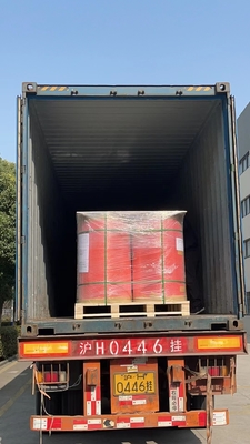 DS MOPP-Trennfolie in roter Farbe für Acrylklebebänder