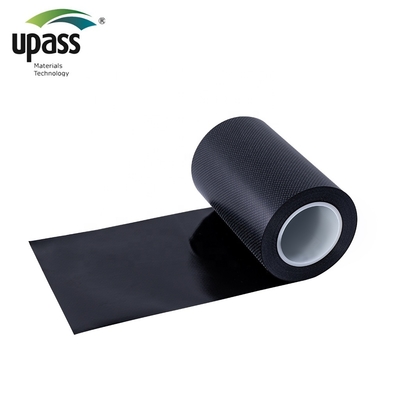 PE-Kunststofffolien-Oberflächenmaterial, selbstklebende, polymermodifizierte Bitumen-Dachabdichtungsbahn, wasserdicht, zugeschnitten