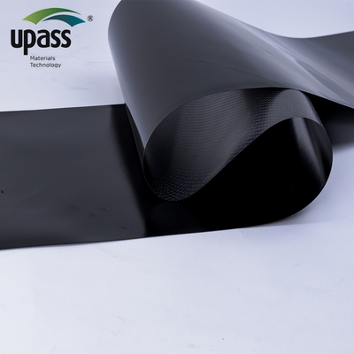 HDPE Kreuzlaminationsfolie Kunststoffoberflächenmaterial für selbstklebende Polymer-modifizierte Bitumenwasserdichte Dachmembran