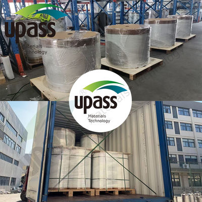 Vliesstoff-Polypropylen(PP)-Matte, flammhemmende PP-PE-PP-Membran für trägerlose, selbstklebende Abdichtungsbahn