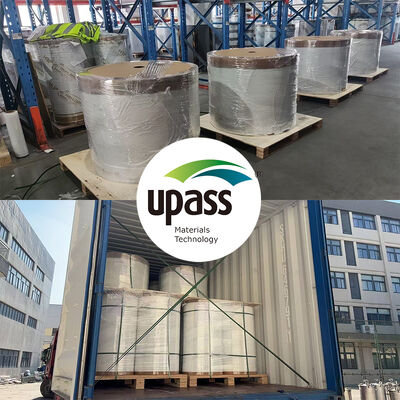 Gießen Blow Molding Polypropylen Release Film Roll Weiche Dicke 30 bis 150 Mikron Release Force 5 bis 15g individuell