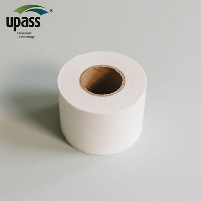Europäisches blau-gelb-weißes Glasine Trennpapier Jumbo Rollen 40 g/m²-60 g/m² Silikonbeschichtetes fettbeständiges Liner Blasformen Kunststoff