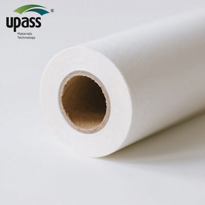 Europäisches blau-gelb-weißes Glasine Trennpapier Jumbo Rollen 40 g/m²-60 g/m² Silikonbeschichtetes fettbeständiges Liner Blasformen Kunststoff