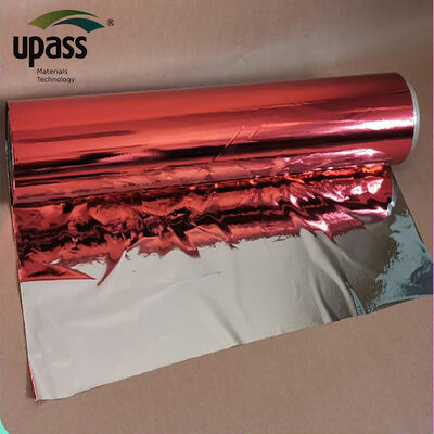 Wasserdichte, bedruckbare, lebensmittelechte BOPP-Aluminium-metallisierte, geprägte Hologramm-Laminierfolie, Soft-Touch-Kunststoff für Süßigkeiten-Guss