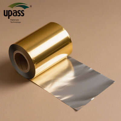 Wasserdichte, bedruckbare, lebensmittelechte BOPP-Aluminium-metallisierte, geprägte Hologramm-Laminierfolie, Soft-Touch-Kunststoff für Süßigkeiten-Guss