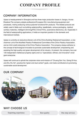 Durchsichtige HDPE-Film mit Corona-Behandlung 0,007mm*960mm 10kg Beide Seiten Blasformverfahren zum Schneiden