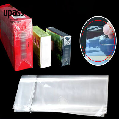 Factory Direct Food Grade BOPP Shrink Film Roll Glossy Surface Water Soluble for Cigarette Packaging
