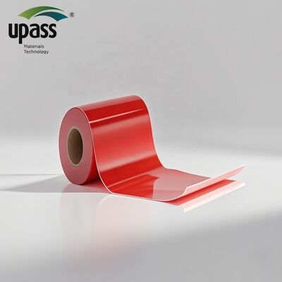 Einfach zu schälende doppelseitige Silicone UV-beschichtete Heilung Freisetzung Film PP / HDPE / PET Film für selbstklebende Blasformschneiden