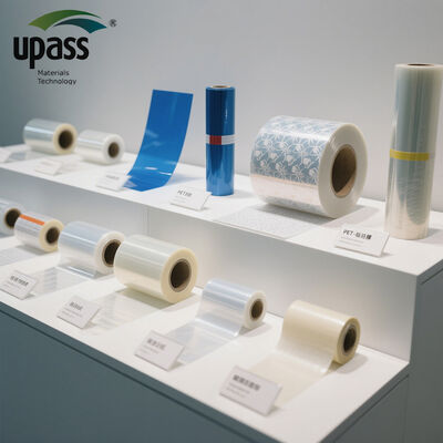 Selbstklebendes wasserdichtes Butylband doppelseitig mit Silikon beschichtet, rotes Liner, UV-Heilung, Blasformen, Schneiden