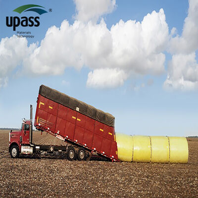 Hocheffiziente Baumwollballenfolie | RFID-fähige PE-Folie für Baumwollpflücker