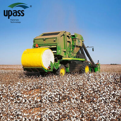 Hocheffiziente Baumwollballenfolie | RFID-fähige PE-Folie für Baumwollpflücker