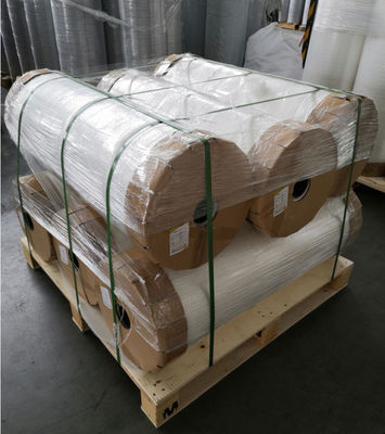 Flammhemmende Breite der HDPE Kreuz-Verbundfolie-100mm